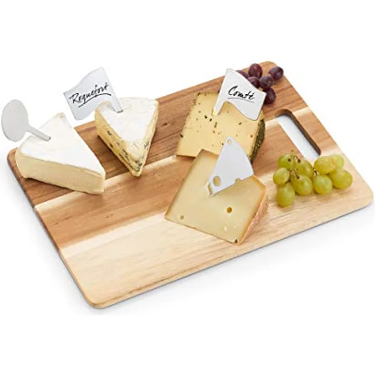 Zeller 25598 Käse-Marker-Set, 7-tlg, Edelstahl
