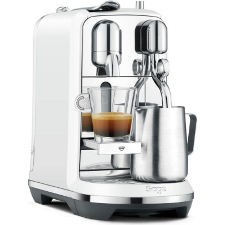 Sage SNE800SST Nespresso Creatista Plus Sea Salt Kapselmaschine mit Milchaufschäumer