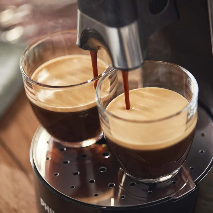 Philips CSA240/60 Senseo Select Kaffeepadmaschine, 0,9 l Wassertank, schwarz – Bild 3