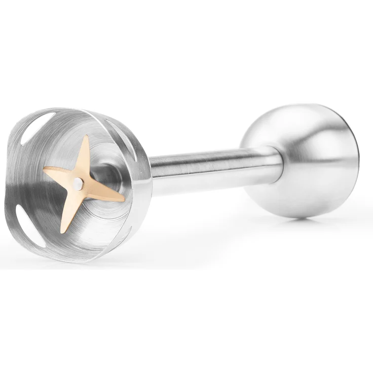 Gastroback 40976 Design Advanced Pro E, leistungsstarker Stabmixer (800 Watt) aus Edelstahl mit Emulgieraufsatz und umfangreichem Zubehör, 18-8 milliliters, Schwarz, Silber – Bild 5