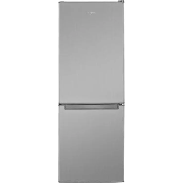 Bomann KG 7331 Kühl-Gefrierkombination, freistehend, Edelstahloptik, Abtauteilautomatik, Breite 50 cm – Bild 1