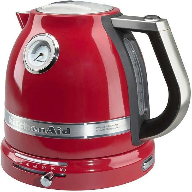 KitchenAid Artisan 5KEK1522EER Wasserkocher, 2400 Watt, 1,5 l Volumen, Empire Rot – Bild 2