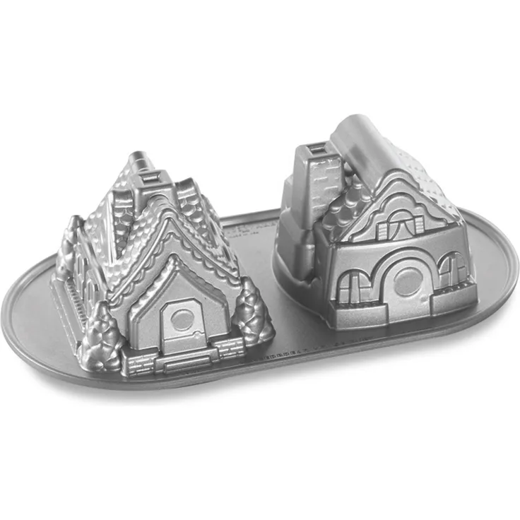 Nordic Ware Motivbackform, Backform Hexenhaus 2er klein, NW-Backformen