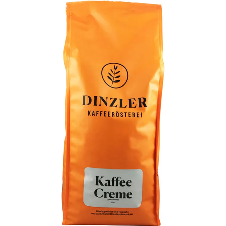 Dinzler Kaffeerösterei Cafè Creme 1kg ganze Bohnen
