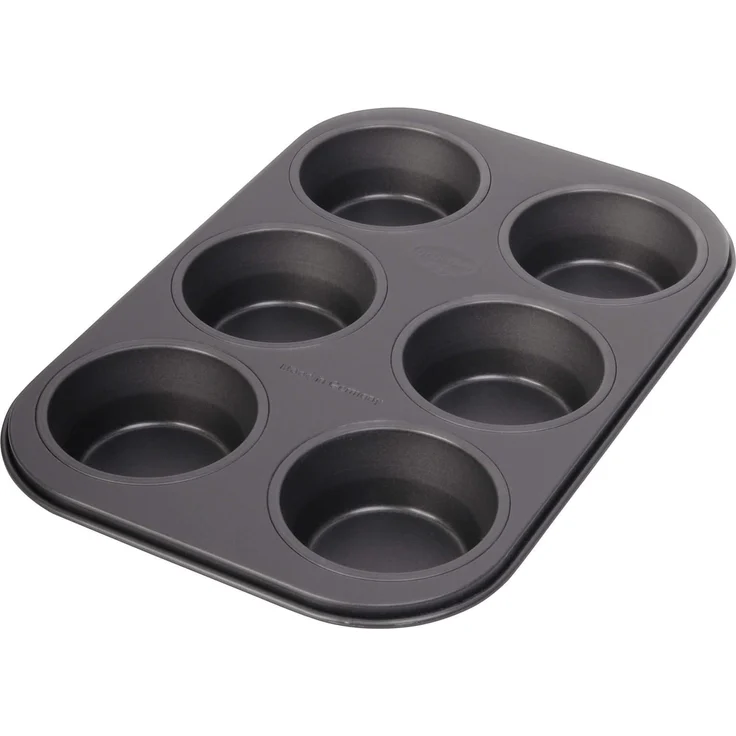 Dr. Oetker Muffinform 6-er Mini Ø 7 cm, Cupcake Form für saftige Muffins, Muffinblech mit Antihaftbeschichtung, Menge: 1 Stück – Bild 1