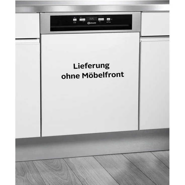 Bauknecht BBC 3B+26 X, Geschirrspüler, E, Geräuschemissionsklasse C, Geräuschemissionen 46 Dezibel