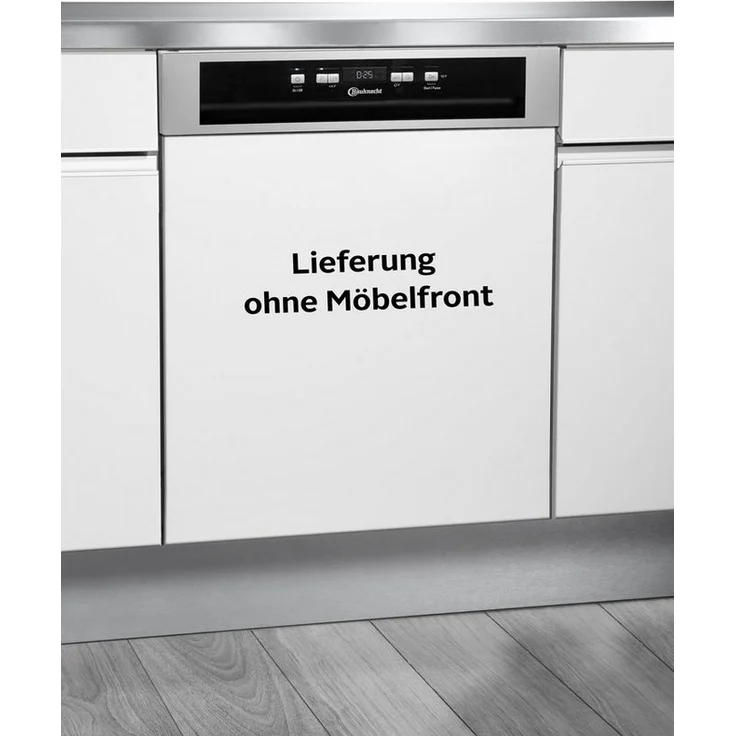 Bauknecht BBC 3B+26 X, Geschirrspüler, E, Geräuschemissionsklasse C, Geräuschemissionen 46 Dezibel – Bild 1