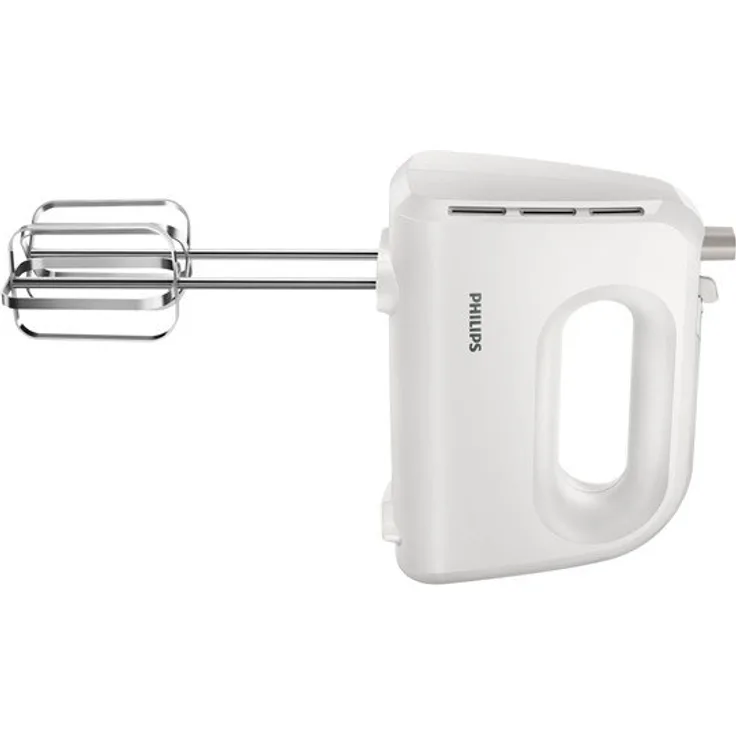Philips HR 3705-00 Handmixer, 300W, 5 Geschwindigkeiten, Turbofunktion, weiß