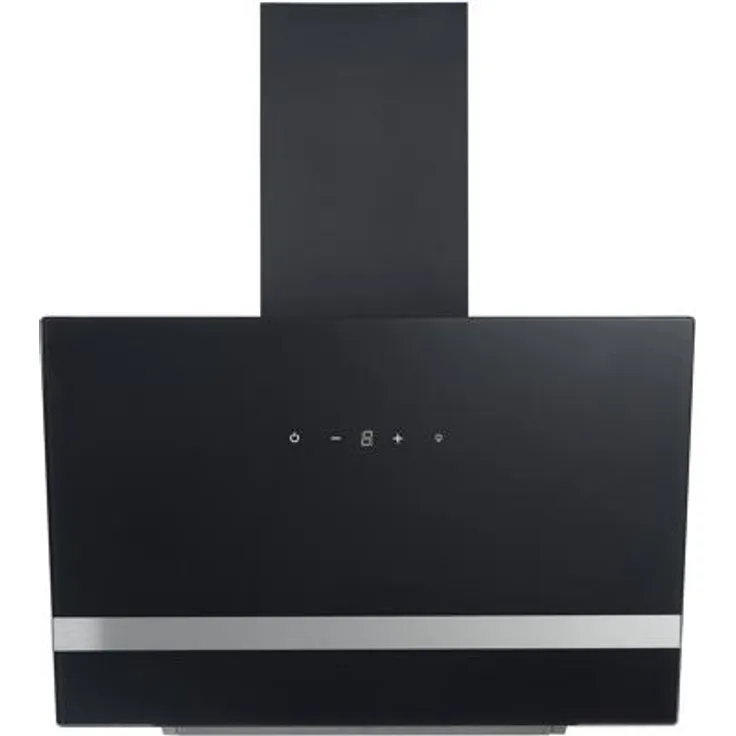respekta Premium CH 24060 SAM, Motorhaube, Kamin abgewinkelt, Breite: 59.5 cm, Tiefe: 38.5 cm, Absaugung und Rückführung (mit zusätzlichem Rückführungsset), Schwarz
