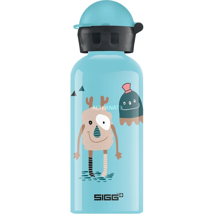 SIGG Trinkflasche KBT Monster Friends 0,4L, blau – Bild 1