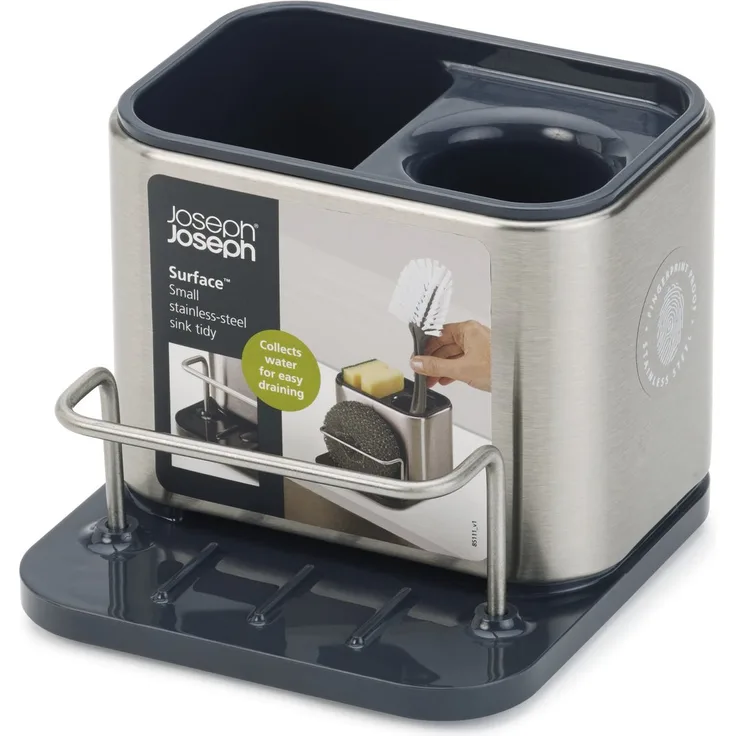 Joseph Joseph Surface - Ordnungshelfer für die Spüle, klein - Edelstahl