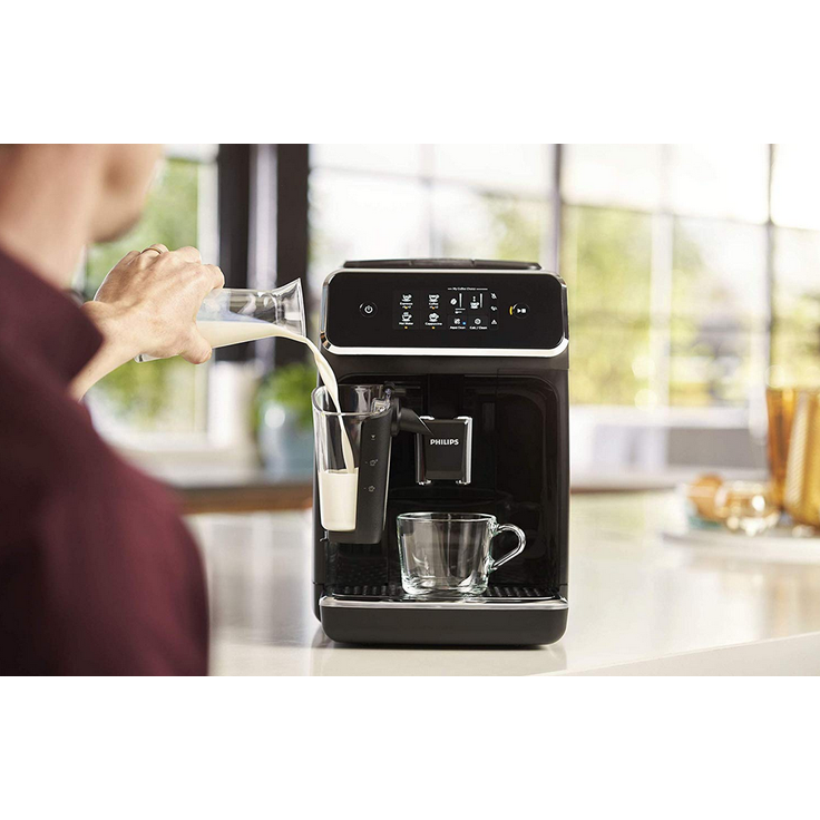 Philips 2200 Serie EP2231-40 LatteGo Kaffeevollautomat mit integriertem Mahlwerk, 3 Kaffeespezialitäten, schwarz – Bild 7