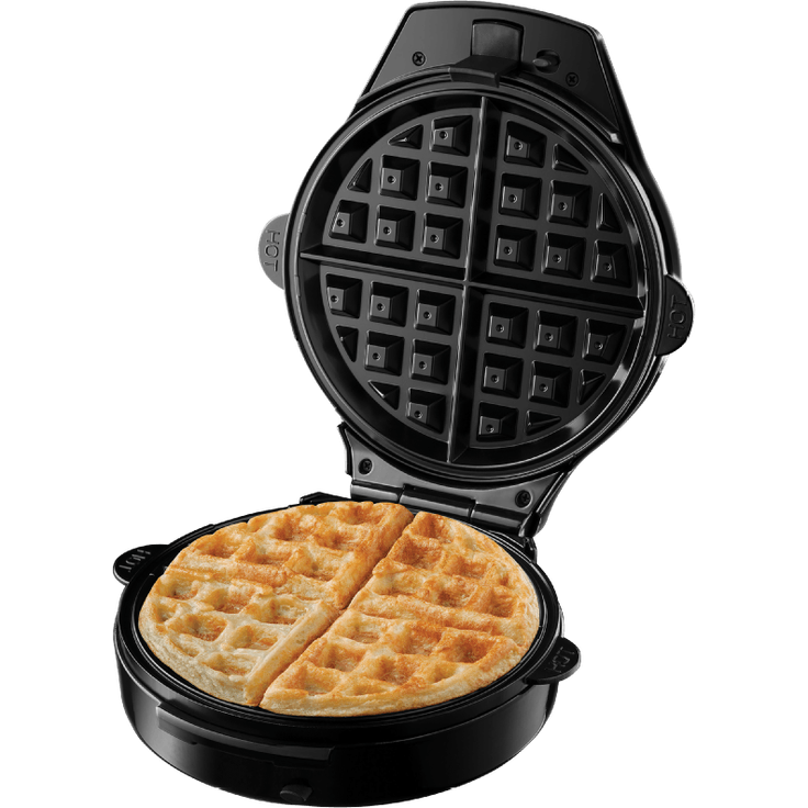 Russell Hobbs Multifunktionsgerät Rund 3-in-1 Fiesta Waffeleisen, Mini Cupcake Maker und Mini Donut Maker, spülmaschinengeeignete & antihaftbeschichtete Platten, 900 Watt, 24620-56