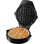 Russell Hobbs Multifunktionsgerät Rund 3-in-1 Fiesta Waffeleisen, Mini Cupcake Maker und Mini Donut Maker, spülmaschinengeeignete & antihaftbeschichtete Platten, 900 Watt, 24620-56