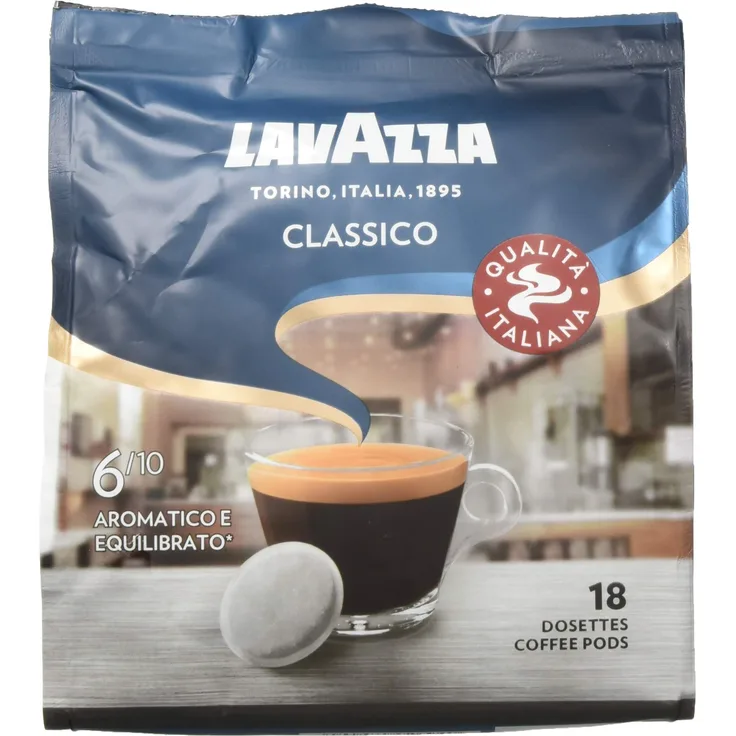 Lavazza Kaffee Pads - Classico - 180 Pads - 10er Pack (10 x 125 g)