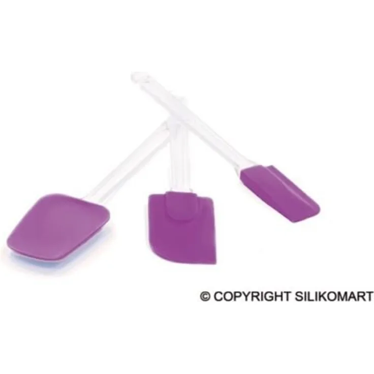 Silikomart 70.055.48.0001 ACC 029 - SET 3 SILICONE SPATULA