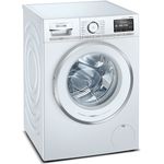 Siemens WM14VG90, Frontlader-Waschmaschine, B, Fassungsvermögen 9 kg, Standgerät, Breite 59,8 cm, Kindersicherung, Schaumerkennung