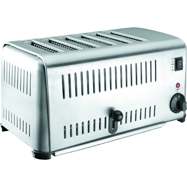 Lacor 69296 Buffet-Toaster für 6 Brotscheiben 3240 W