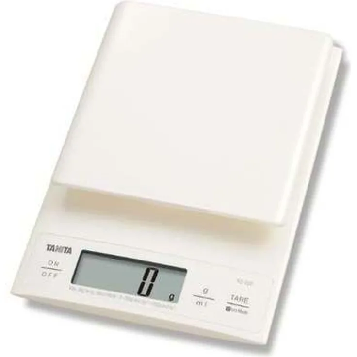 Tanita KD320WH33 Küchenwaage 3 kg mit Feinteilung 0.1 g