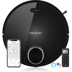 Cecotec Roboterstaubsauger der Serie Conga 3090, 2000 Pa,kompatibel mit Alexa und Google Home, Anwendung mit Karte, Staubsaugen, Fegen, Schrubben und Wischen, 10 Modi, programmierbar,