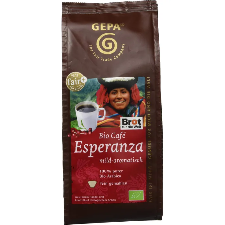 GEPA Cafe Esperanza (1 x 250 g Packung) - Bio