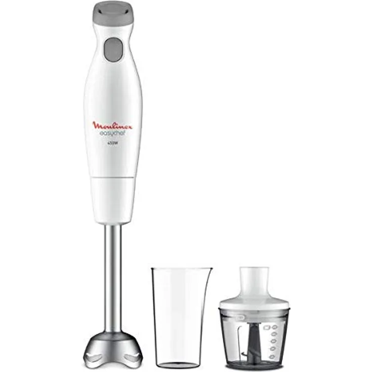Moulinex Easychef 2in1 Mixer Immersione, 450 W, Plastic
