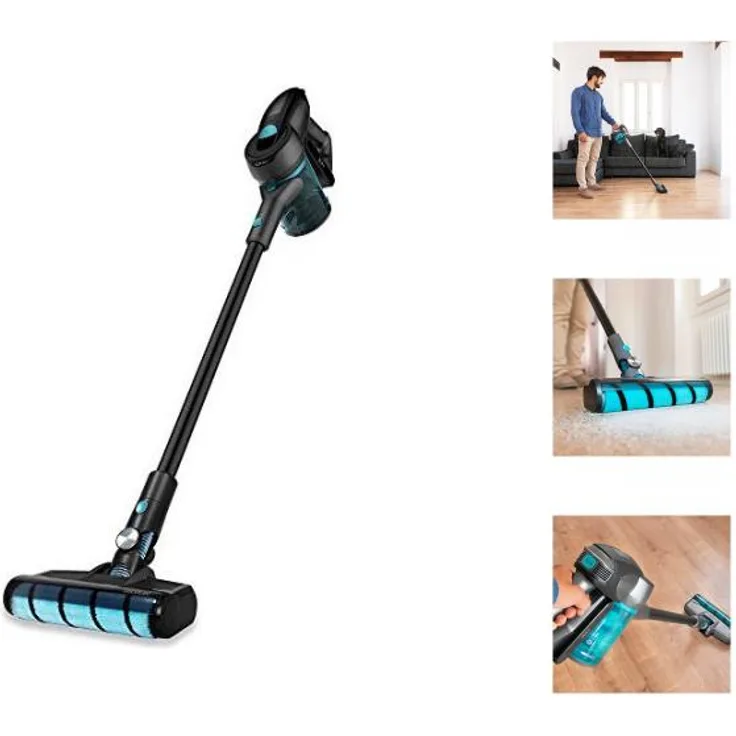 Cecotec Conga RockStar 700 X-Treme Handstaubsauger, 65 min Akkubetrieb, 24.000 Pa Saugleistung, 3 Saugmodi