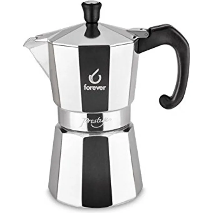 FOREVER KG120106 'Moka Prestige' Espressokocher, 12 Tassen