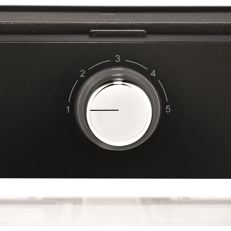 WMF Lono Tischgrill Quadro, Elektrogrill mit kompakter Grillfläche, spülmaschinenfest, 1250 W, Grillfläche geriffelt 27 x 27 cm, edelstahl, schwarz – Bild 3