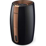 Philips HU2718/10 Luftbefeuchter 2000 Serie, natürliche & hygienische Luftbefeuchtung, schwarz/kupfer