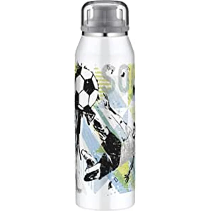 alfi isoBottle Isolier-Trinkflasche, Edelstahl, Weiß, 350ml – Bild 1