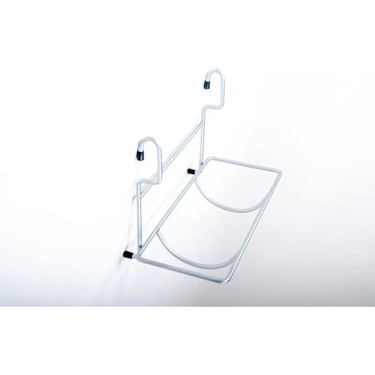 Wesco Relingsystem Rollenhalter 1 Fach Matt-Chrom Küchenreling