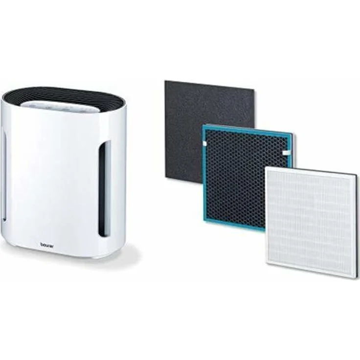 Beurer LR 210 Luftreiniger, für Räume bis 26 m², mit HEPA-Filter H13, Timer & Nachtmodus (69300) – Bild 11