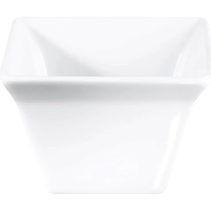 ASA Selection 250°C plus Poletto Mini Souffleform Quadratisch weiss 0,05 L glänzend