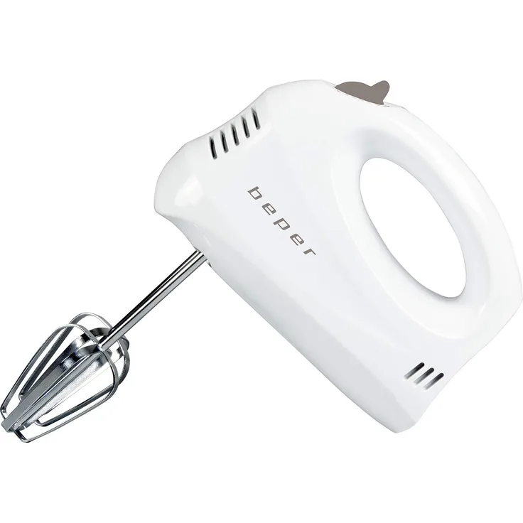 Beper BP.304 Elektrischer Handrührer und Rührer, 150 W, ABS, verchromter Stahl, Taupe