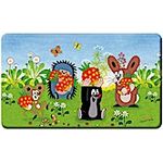 Trötsch Der kleine Maulwurf Frühstücksbrettchen Erdbeere: Frühstücksbrett Brett Kinderbrettchen Pauli