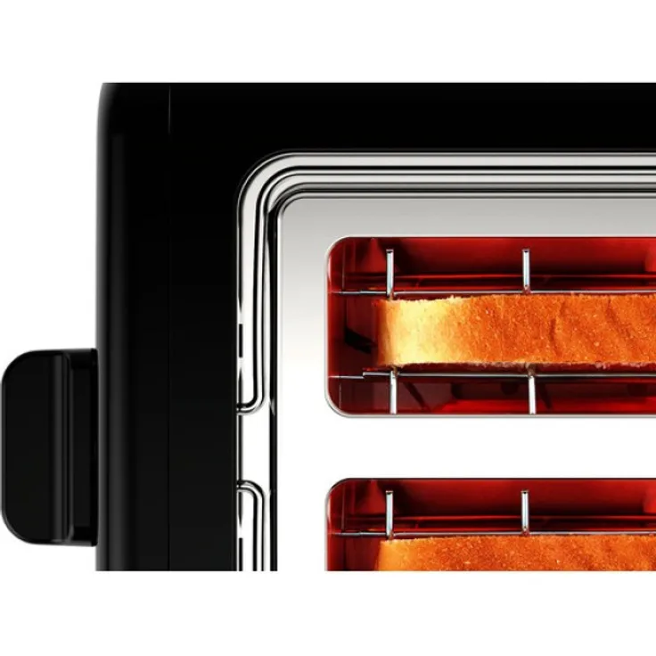 Bosch 2-Schlitz-Toaster DesignLine TAT3P423, 970W, schwarz
