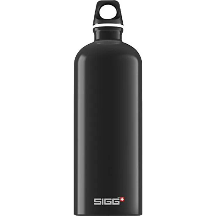 Sigg Trinkflasche Traveller, Black, 1.0 l