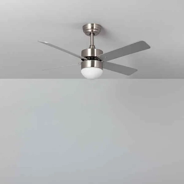 Ledkia Lightning Deckenventilator Ledkia Cygnus 15W Nickel