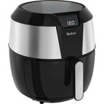 Tefal EY701D Easy Fry XXL Heißluftfritteuse 1700 Watt, Fassungsvermögen: 1,6 kg, Timer, 8 automatische Menüs Schwarz-Edelstahl