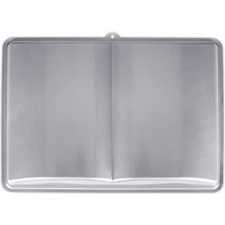 Städter we Love Baking Backform, Metall, Silber, 35 x 24, 5 x 4, 5 cm