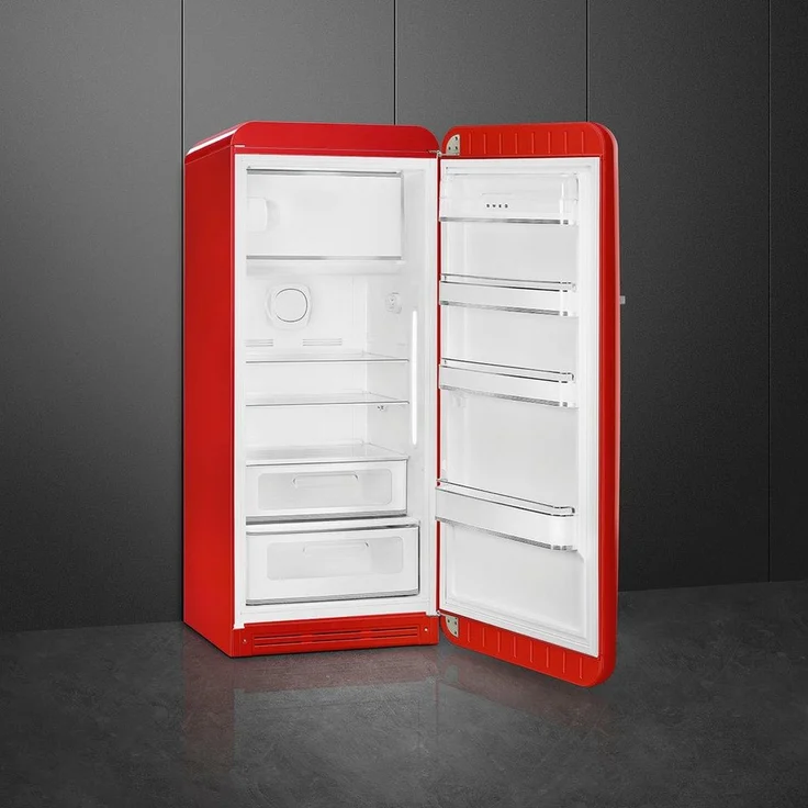 Smeg FAB28RRD5 Kühlschrank, freistehend, rot, Energieklasse D – Bild 4