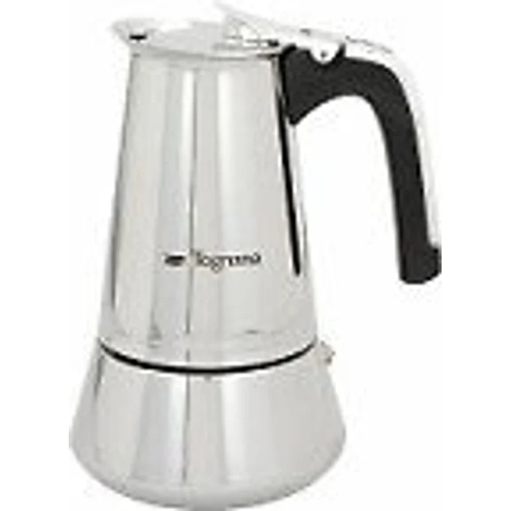 Tognana Riflex Induction Kaffeebereiter 4 Tassen, Edelstahl, Silber – Bild 1