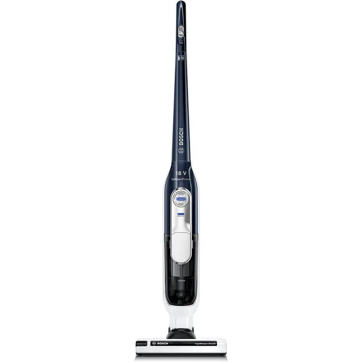 Bosch BBH51840 Athlet Handstaubsauger, 40 min Akkubetrieb, Zyklon-Technologie, 3 Saugmodi, dunkelblau