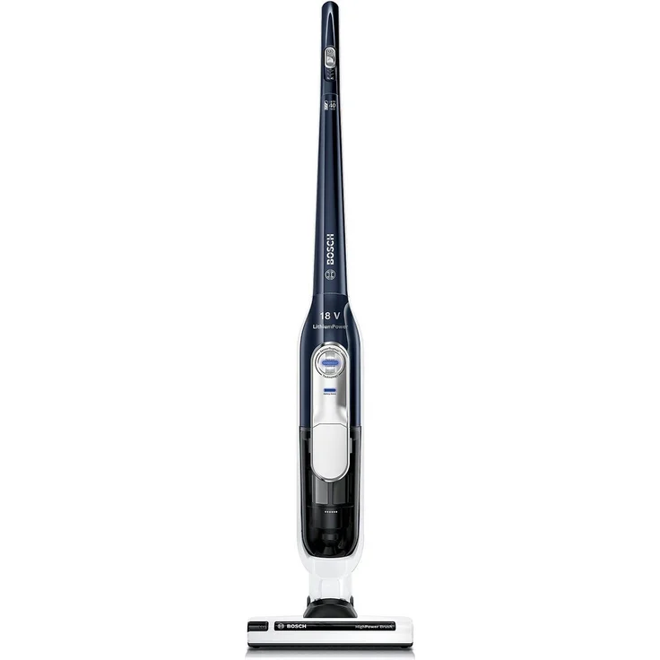 Bosch BBH51840 Athlet Handstaubsauger, 40 min Akkubetrieb, Zyklon-Technologie, 3 Saugmodi, dunkelblau – Bild 1