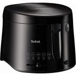 Tefal FF107810 Fritteuse, 1900 Watt, 2,1 l Öl-Volumen, regelbarer Thermostat, schwarz