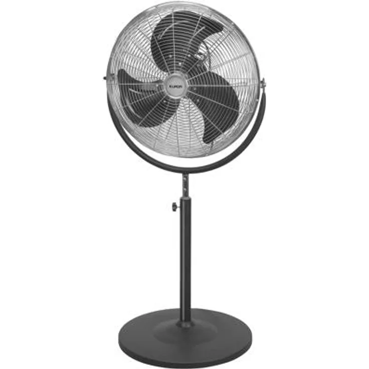 Eurom HVF 18S-2 Standventilator, 120W, Höhenverstellbar, 3 Leistungsstufen, schwarz (385717)
