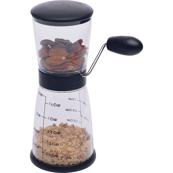 Westmark Nussmühle mit Messbehälter, Fassungsvermögen ca. 0,35 L-1, 25 Cup, Kunststoff-Edelstahl, 97702260 – Bild 1