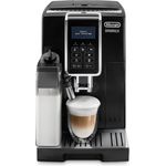 De'Longhi Dinamica ECAM 350.55.B Kaffeevollautomat mit Milchsystem und integriertem Mahlwerk, Digitaldisplay mit Klartext, 2-Tassen-Funktion, Großer 1,8 Liter Wassertank, schwarz