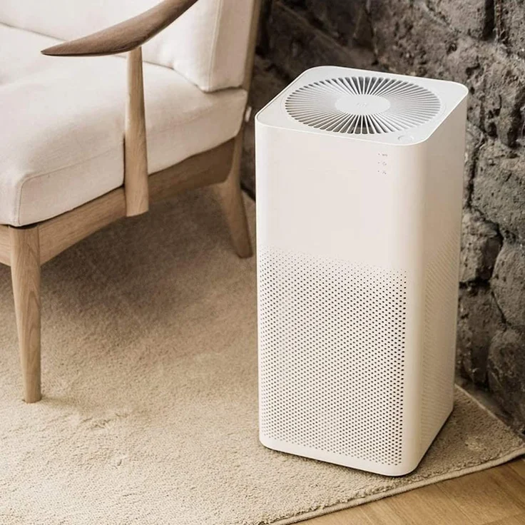 Xiaomi Mi Air Purifier 2H Luftreiniger, 3-stufiges Filtersystem, Steuerung über Mi Home App, Timer Funktion, weiß – Bild 6